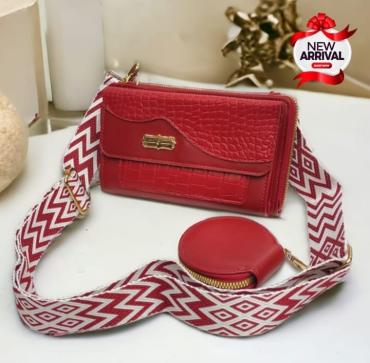Imported Zipper wallet with Digital Belt