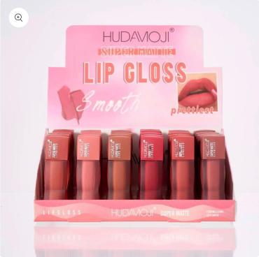 HudaMoji 24 Pcs Matte Lipgloss Collection – Bold, Beautiful & Lasting Colors