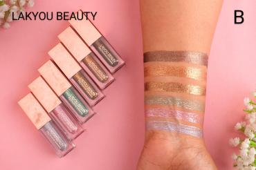 LakYou Beauty Liquid Eyeshadow (6 Pcs)